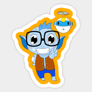 Jake & D.O.N Sticker